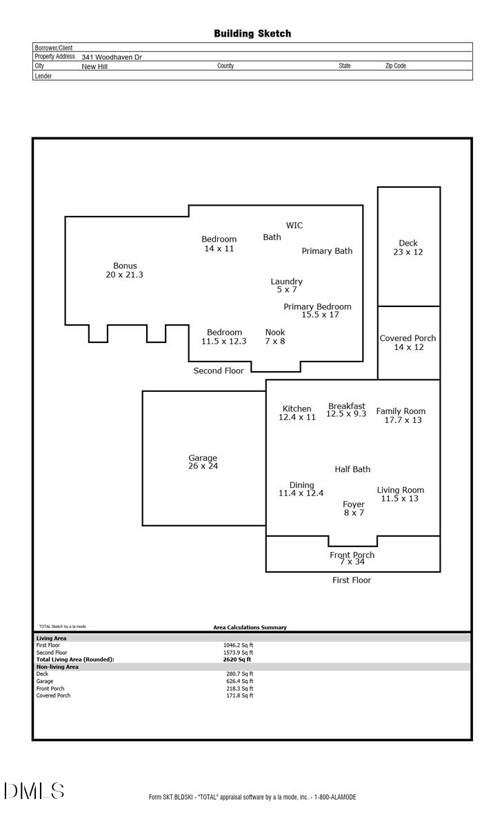 341 Woodhaven Dr, New Hill, NC 27562