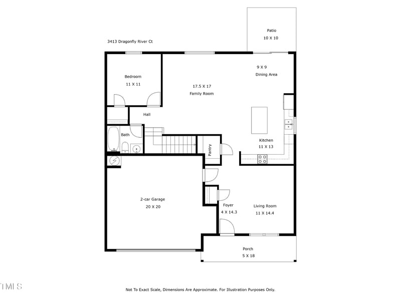 3413 Dragonfly River Ct, Raleigh, NC 27604