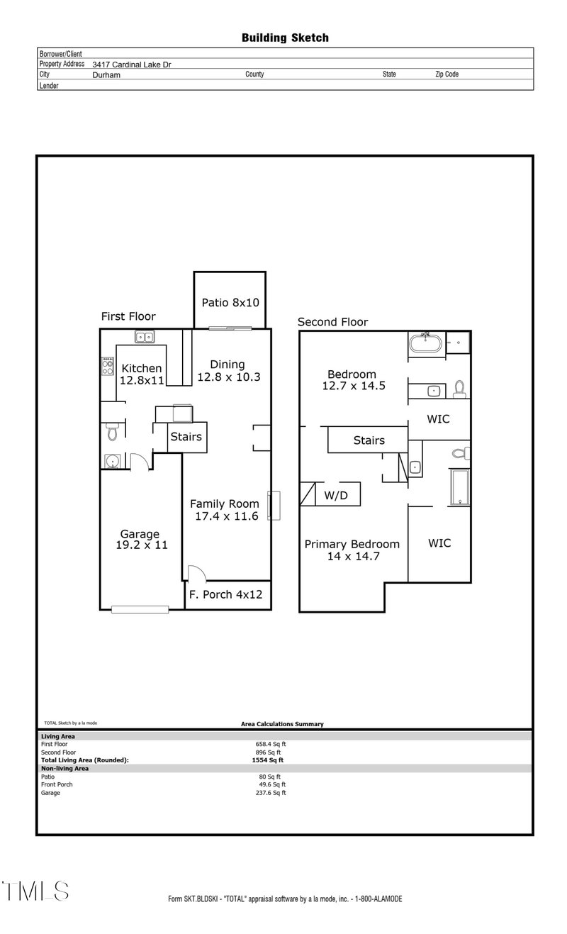 3417 Cardinal Lake Dr, Durham, NC 27704
