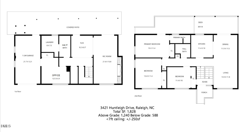 3421 Huntleigh Dr, Raleigh, NC 27604