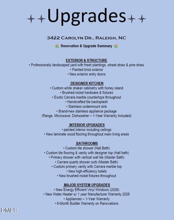 3422 Carolyn Dr, Raleigh, NC 27604