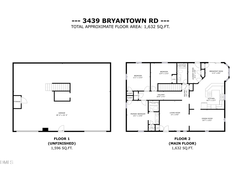 3439 Bryantown Rd, Middlesex, NC 27557
