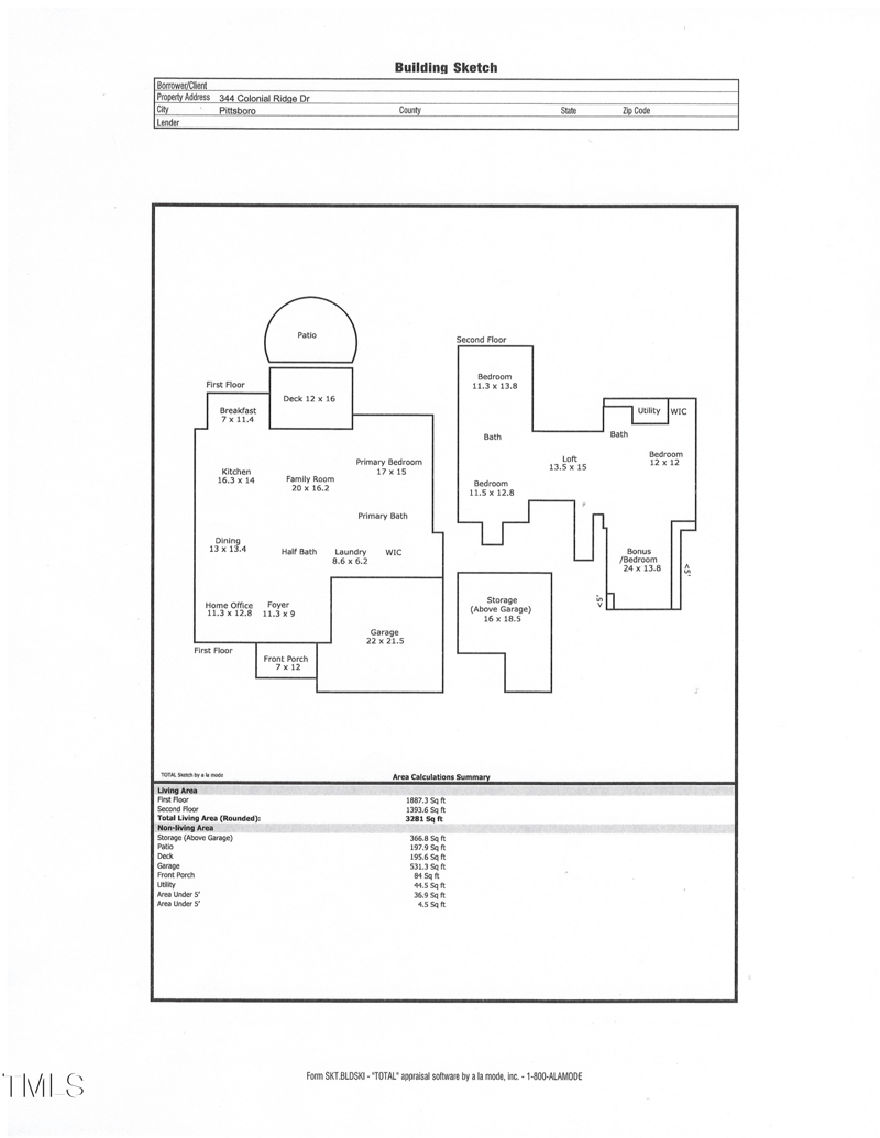 344 Colonial Ridge Dr, Pittsboro, NC 27312