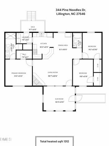 344 Pine Needles Dr, Lillington, NC 27546