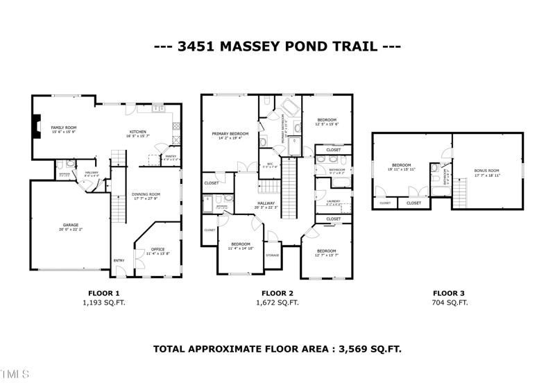 3451 Massey Pond Trl, Raleigh, NC 27616