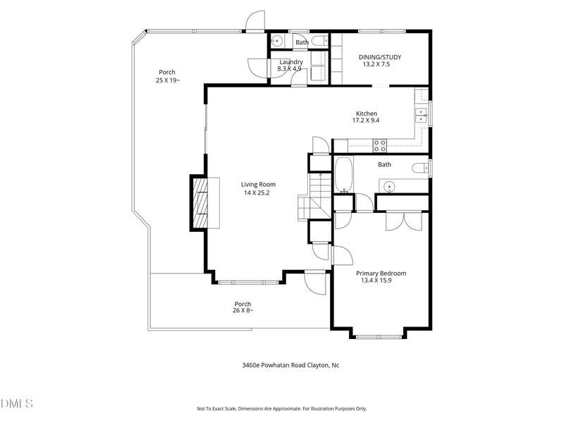 3460 Powhatan Rd, Clayton, NC 27527