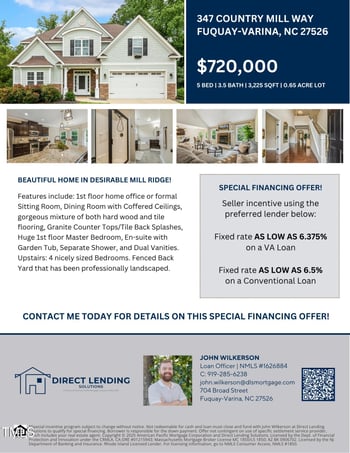 347 Country Mill Way, Fuquay Varina, NC 27526