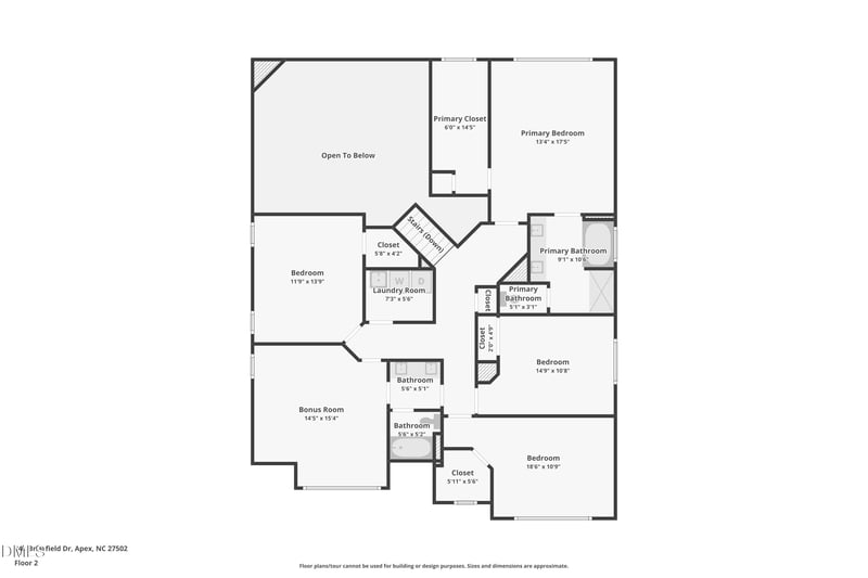 348 Briarfield Dr, Apex, NC 27502