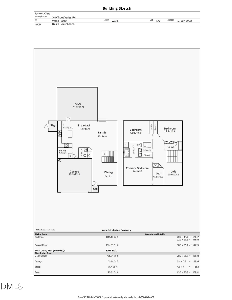 349 Trout Valley Rd, Wake Forest, NC 27587