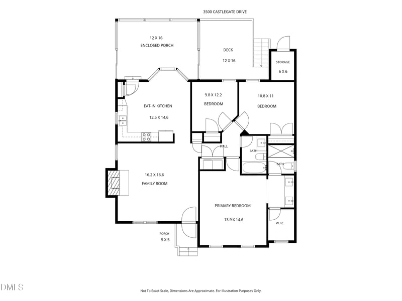3500 Castlegate Dr, Raleigh, NC 27616