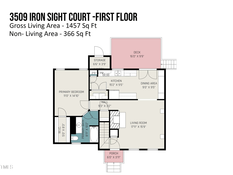 3509 Iron Sight Ct, Raleigh, NC 27616