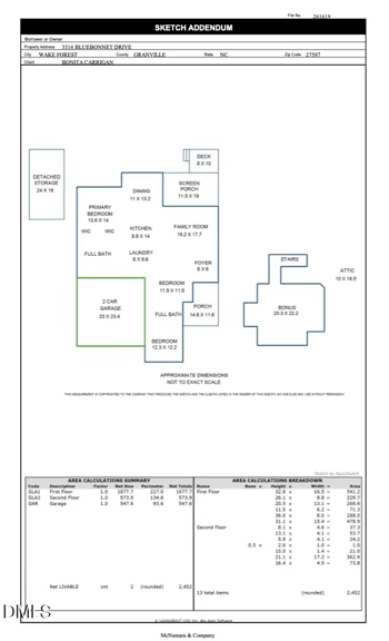 3516 Bluebonnet Dr, Wake Forest, NC 27587