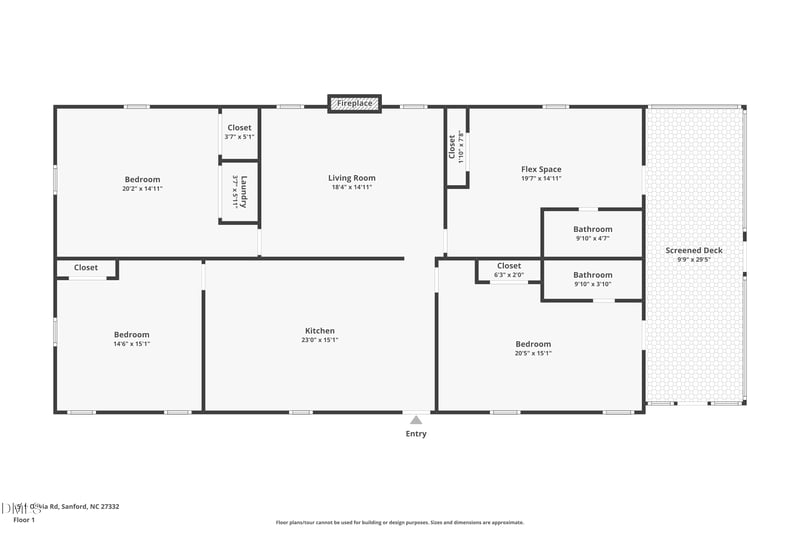 3519 Olivia Rd, Sanford, NC 27332