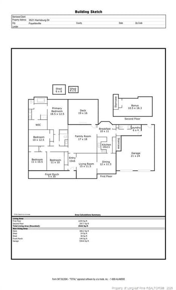 3521 Harrisburg Dr, Fayetteville, NC 28306