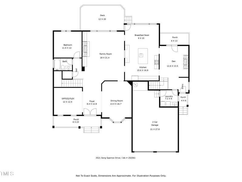 3521 Song Sparrow Dr, Wake Forest, NC 27587