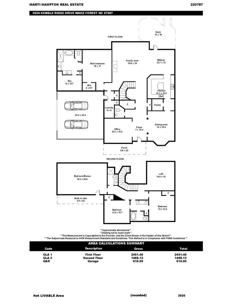 3524 Kemble Ridge Dr, Wake Forest, NC 27587