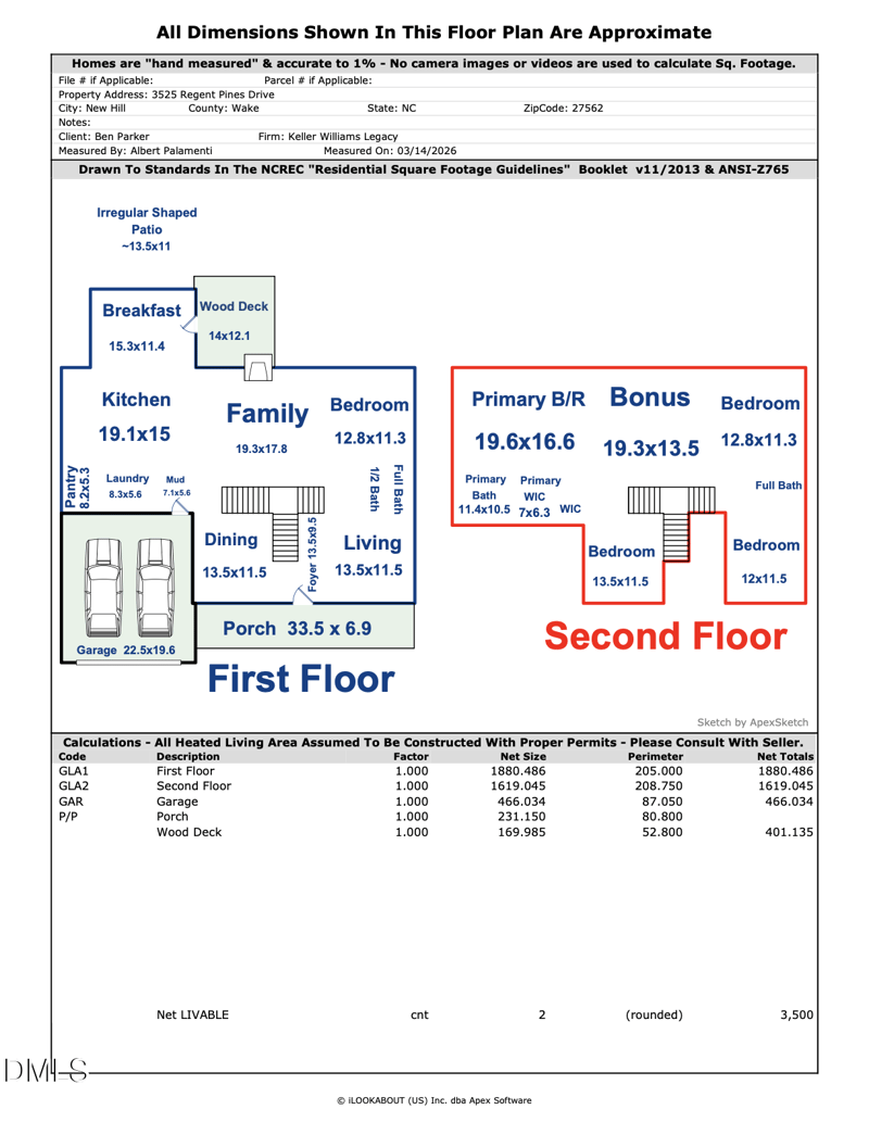 3525 Regent Pines Dr, New Hill, NC 27562