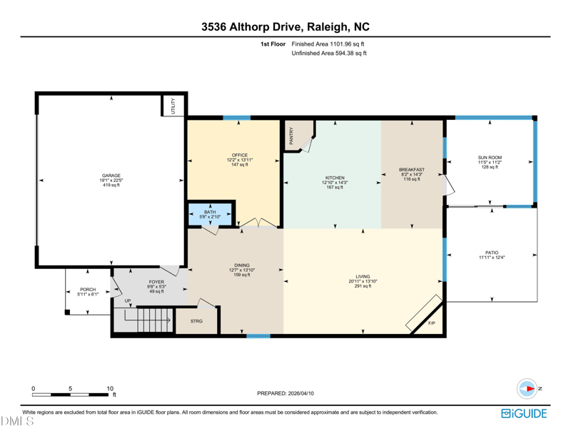 3536 Althorp Dr, Raleigh, NC 27616