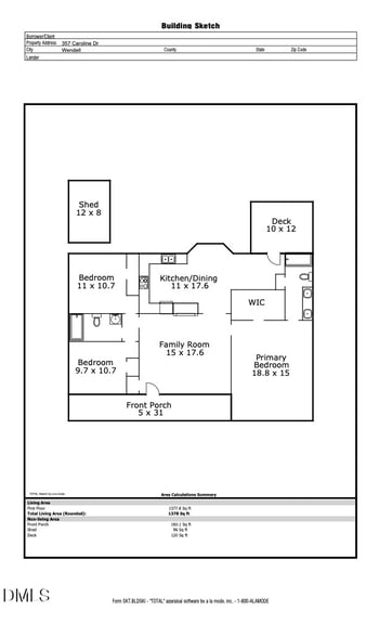 357 Caroline Dr, Wendell, NC 27591