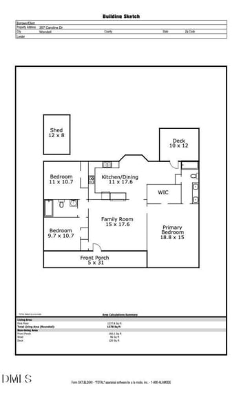 357 Caroline Dr, Wendell, NC 27591