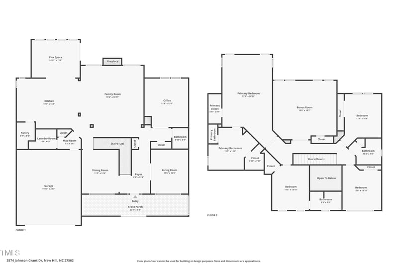 3574 Johnson Grant Dr, New Hill, NC 27562
