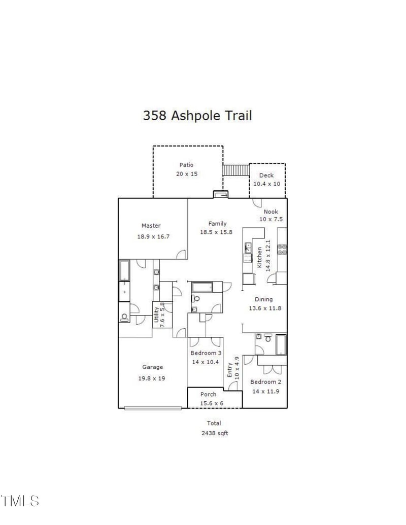 358 Ashpole Trl, Clayton, NC 27520