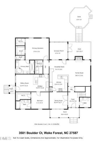 3581 Boulder Ct, Wake Forest, NC 27587