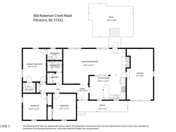 360 Roberson Creek Rd, Pittsboro, NC 27312