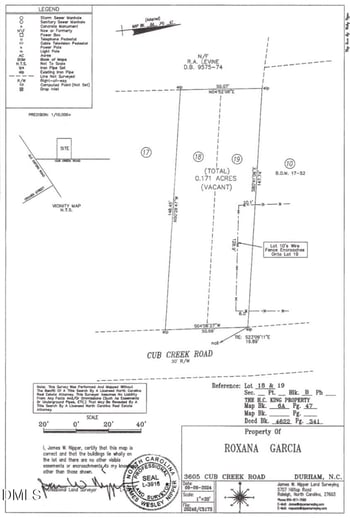 3605 Cub Creek Lot 18-19, Durham, NC 27704