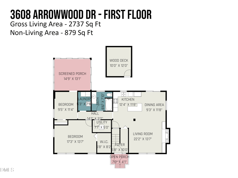 3608 Arrowwood Dr, Raleigh, NC 27604