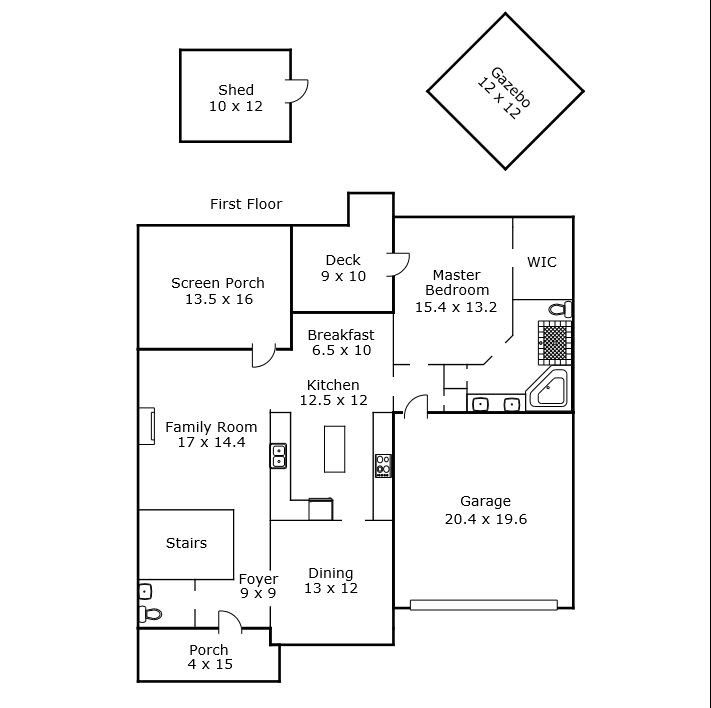 3609 Glidewell Ct, Durham, NC 27707