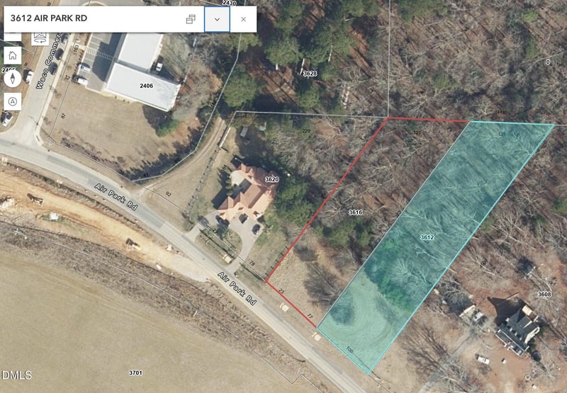 3612 Air Park Rd Lot 2, Fuquay Varina, NC 27526