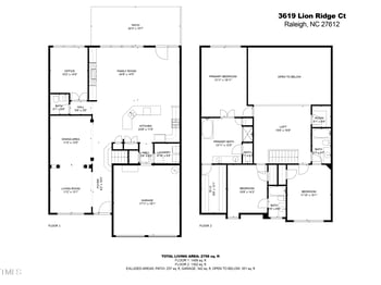 3619 Lion Ridge Ct, Raleigh, NC 27612