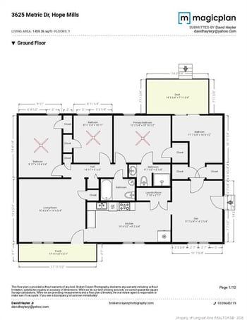 3625 Metric Dr, Hope Mills, NC 28348