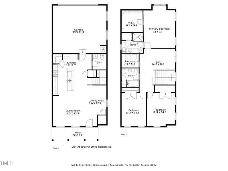 364 Abbots Mill Dr, Raleigh, NC 27603