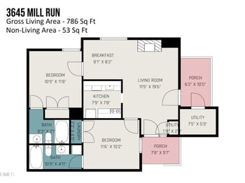 3645 Mill Rn, Raleigh, NC 27612