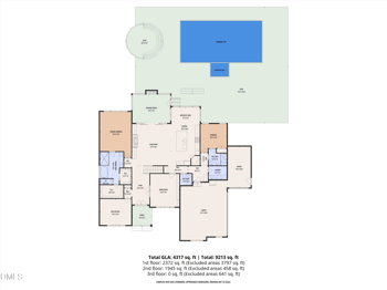 3648 Jordan Estates Way, New Hill, NC 27562