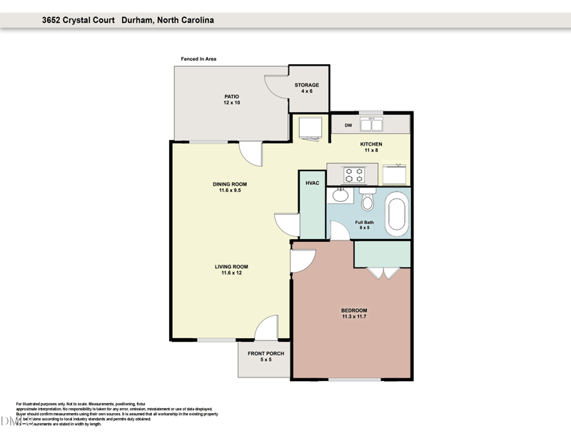 3652 Crystal Ct, Durham, NC 27705