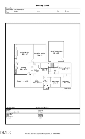 3712 Rivermont Rd, Durham, NC 27712