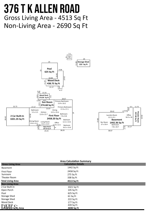 376 T K Allen Rd, Louisburg, NC 27549