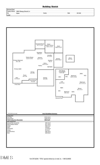 3804 Sleepy Brook Ln, Apex, NC 27539