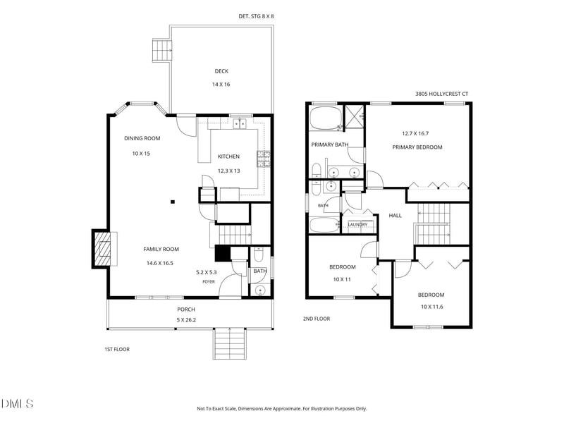 3805 Hollycrest Ct, Raleigh, NC 27612