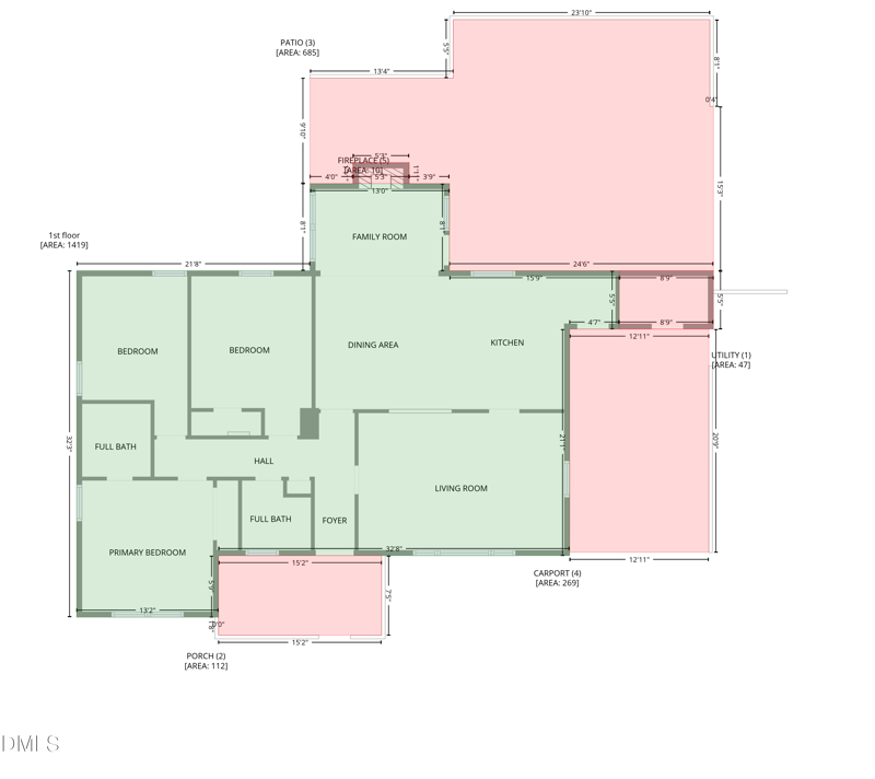 3808 Vesta Dr, Raleigh, NC 27603