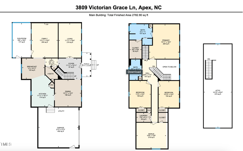 3809 Victorian Grace Ln, Apex, NC 27539