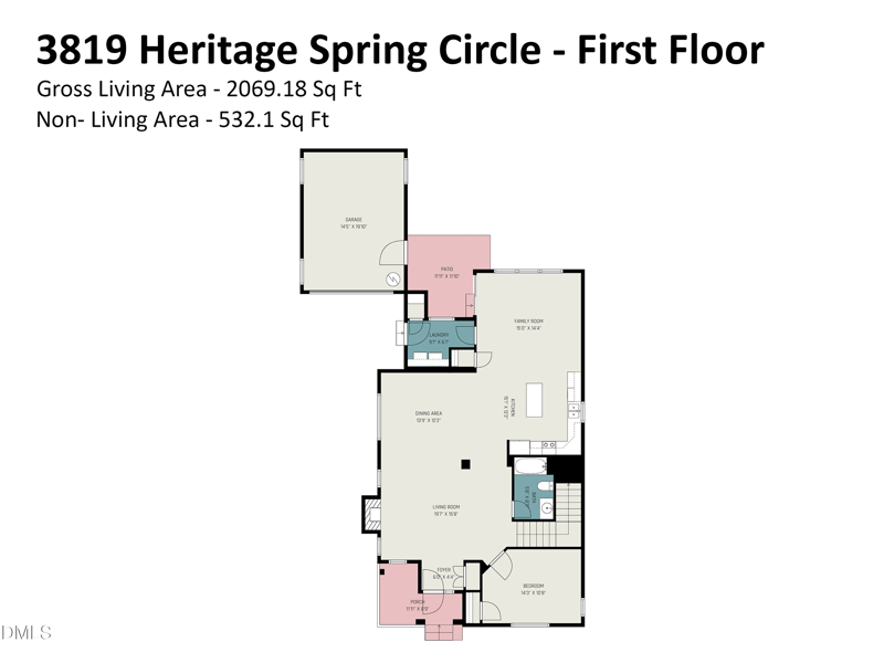 3819 Heritage Spring Cir, Wake Forest, NC 27587