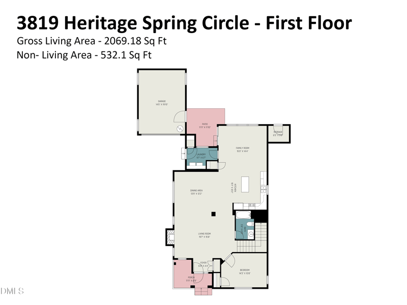 3819 Heritage Spring Cir, Wake Forest, NC 27587