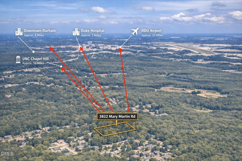 3822 Mary Martin Rd Lot 6 8-69, Durham, NC 27703