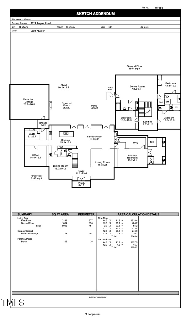 3829 Regent Rd, Durham, NC 27707