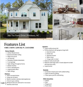 386 The Parks Dr, Pittsboro, NC 27312