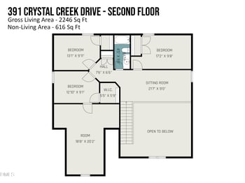391 Crystal Creek Dr, Clayton, NC 27520